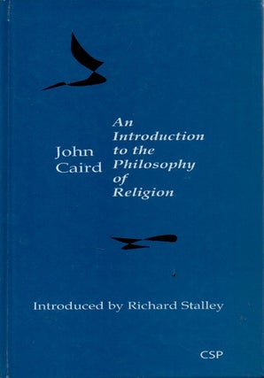 Item #72659 An Introduction to the Philosophy of Religion. John Caird