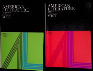 Item #72739 American Literature _ Tradition and Innovation 2 Volumes. Harriton T. Meserole