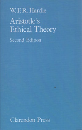 Item #73881 Aristotle's Ethical Theory. W. F. R. Hardie