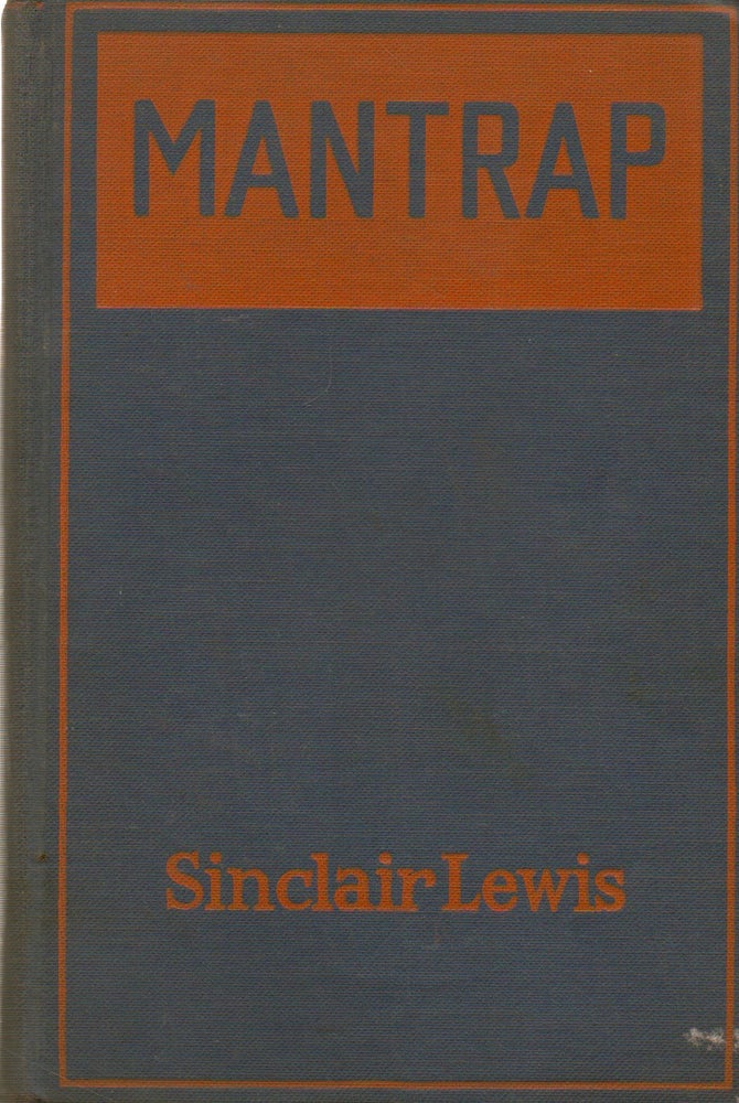 Item #74551 Mantrap. Sinclair Lewis.