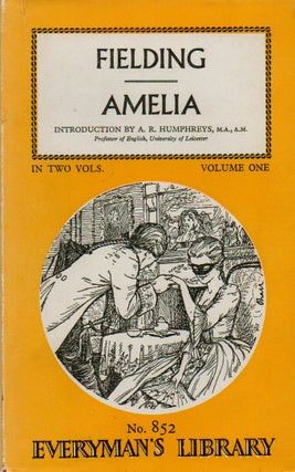 Item #75102 Amelia (2 vol.). Henry Fielding, A. R. Humphreys, intro