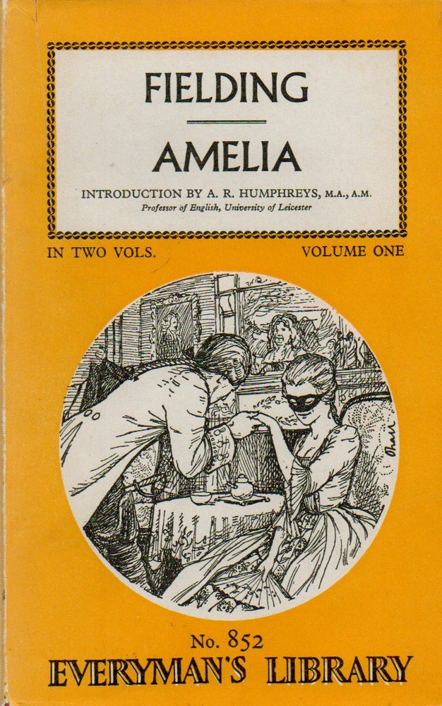 Item #75102 Amelia (2 vol.). Henry Fielding, A. R. Humphreys, intro.
