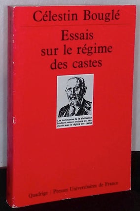 Item #75701 Essais sur le regime des castes. Celestin Bougle