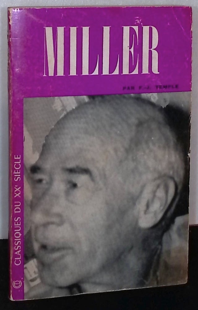 Item #75966 Henry Miller. F. J. Temple.