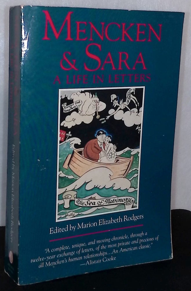 Item #76019 Mencken & Sara _ a life in letters. H. L. Mencken, Marion Elizabeth Rodgers.