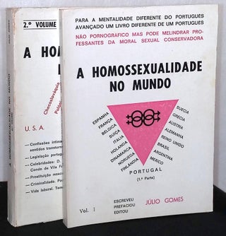 Item #76261 A Homossexualidade No Mundo. Julio Gomes