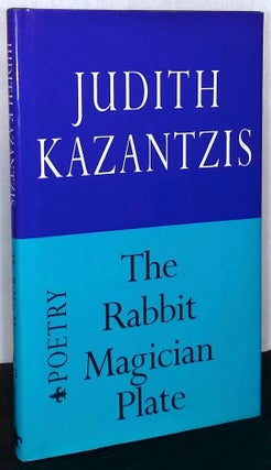 Item #76392 The Rabbit Magician Plate. Judith Kazantzis