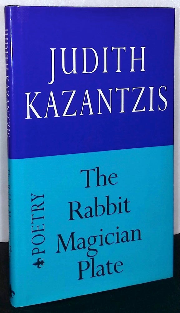 Item #76392 The Rabbit Magician Plate. Judith Kazantzis.