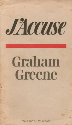 Item #76520 J'Accuse _ The Dark Side of Nice. Graham Greene