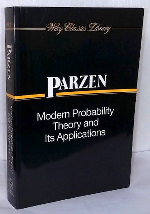 Item #76539 Modern Probability Theory and its Applications. Emanuel Parzen