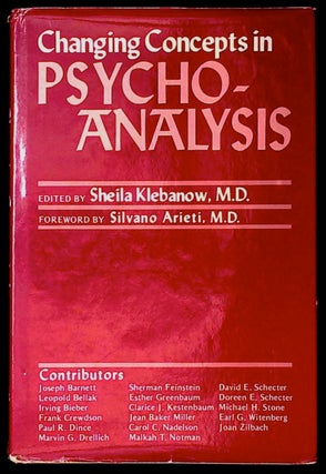 Item #77212 Changing Concepts in Psycho-Analysis. Sheila Klebanow