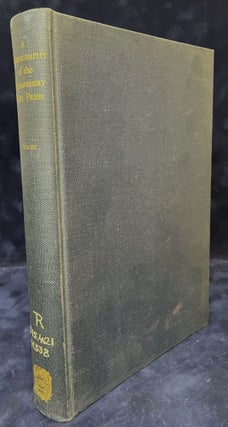Item #77803 A Bibliography of the Strawberry Hill Press _ with a record of the prices at which...