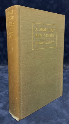 Item #78213 A Small Boy and Others. Henry James