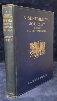 Item #78810 A Sentimental Journey Through France and Italy. Laurence Sterne