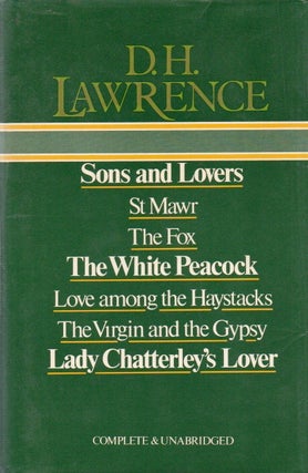 Item #78981 Sons and Lovers _ St Mawr _ The Fox _ The White Peacock _ Love among the Haystacks _...