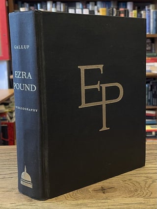 Item #79279 Erza Pound _ A Bibliography. Donald Gallup