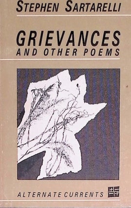 Item #79538 Grievances and Other Poems. Stephen Sartarelli