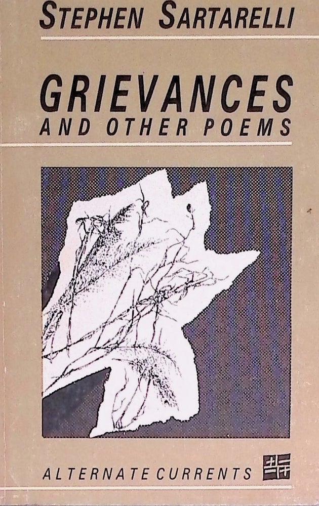 Item #79538 Grievances and Other Poems. Stephen Sartarelli.