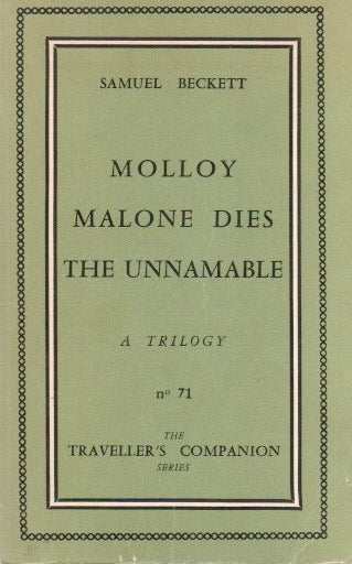 Molloy_ Malone Dies_ The Unnamable. A trilogoy | Samuel Beckett ...