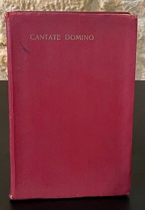 Item #80259 Cantate Domino_World's Christian student Federation's Hymnal. Collective