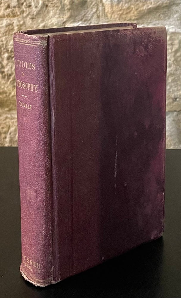 Item #80377 Studies in Theosophy _ Historical and Practical. W. J. Colville.