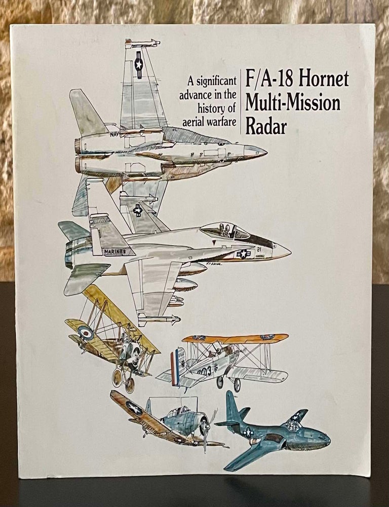 Item #80447 F/A-18 Hornet Multi-Mission Radar _ A significant advance in the history of aerial warfare. N/A.