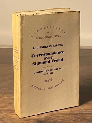 Item #81170 Lou Andreas-Salome Correspondance avec Sigmund Freud _ Suivie du Journal d'une Annee...