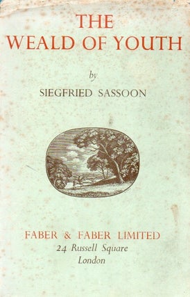 Item #81354 The Weald of Youth. Siegfried Sassoon