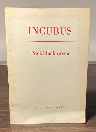 Item #81533 Incubus. Nicki Jackowska