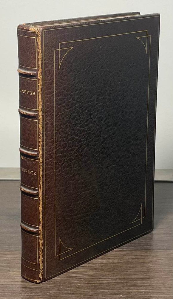Item #81846 Nineveh and Other Poems. George Sylvester Viereck.