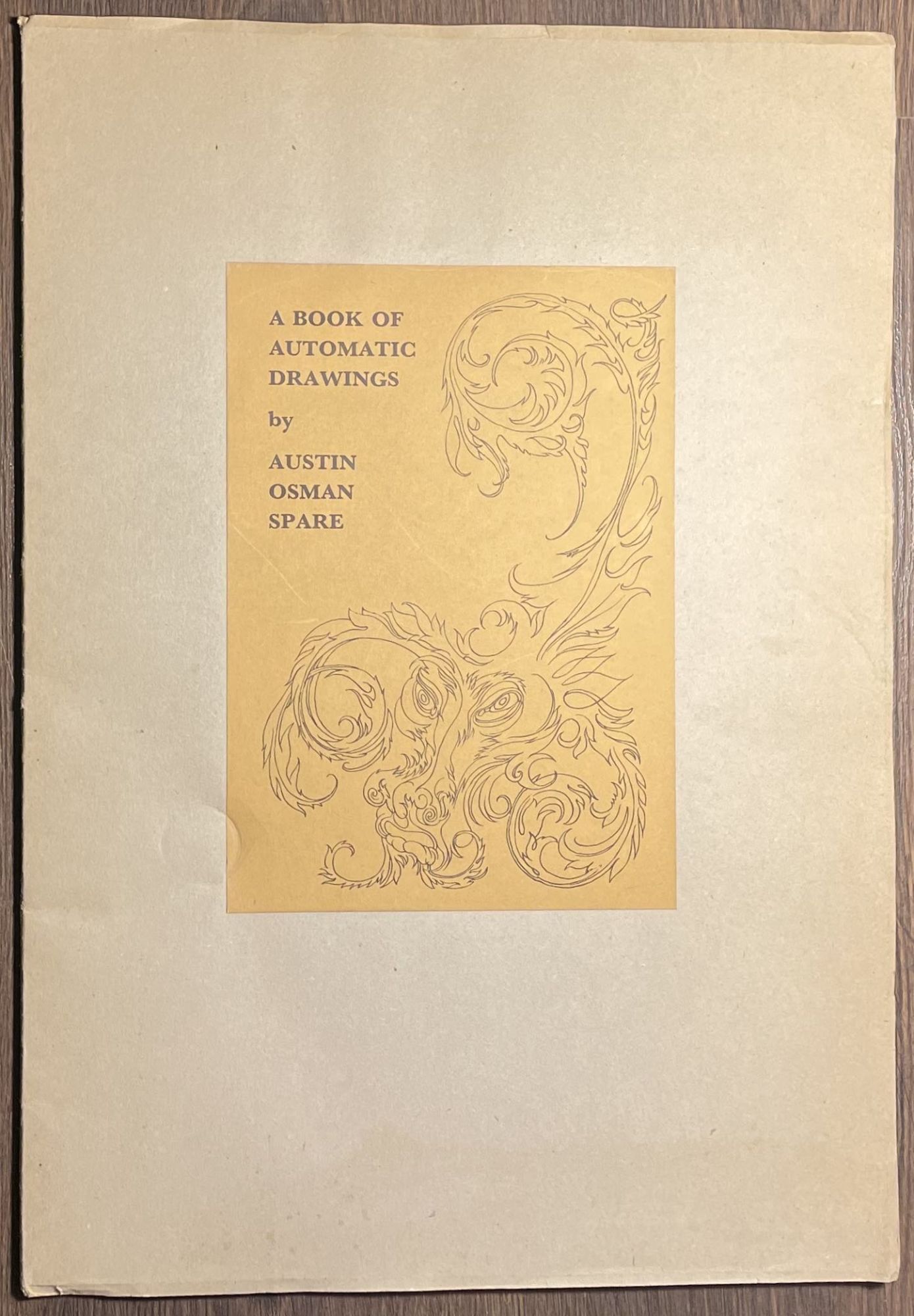 A Book of Automatic Drawings | Austin Osman Spare | Paperback Folio