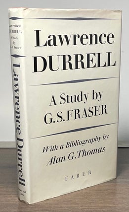 Item #83584 Lawerence Durrell _ A Study by G.S. Fraser. Lawrence Durrell, G. S. Fraser