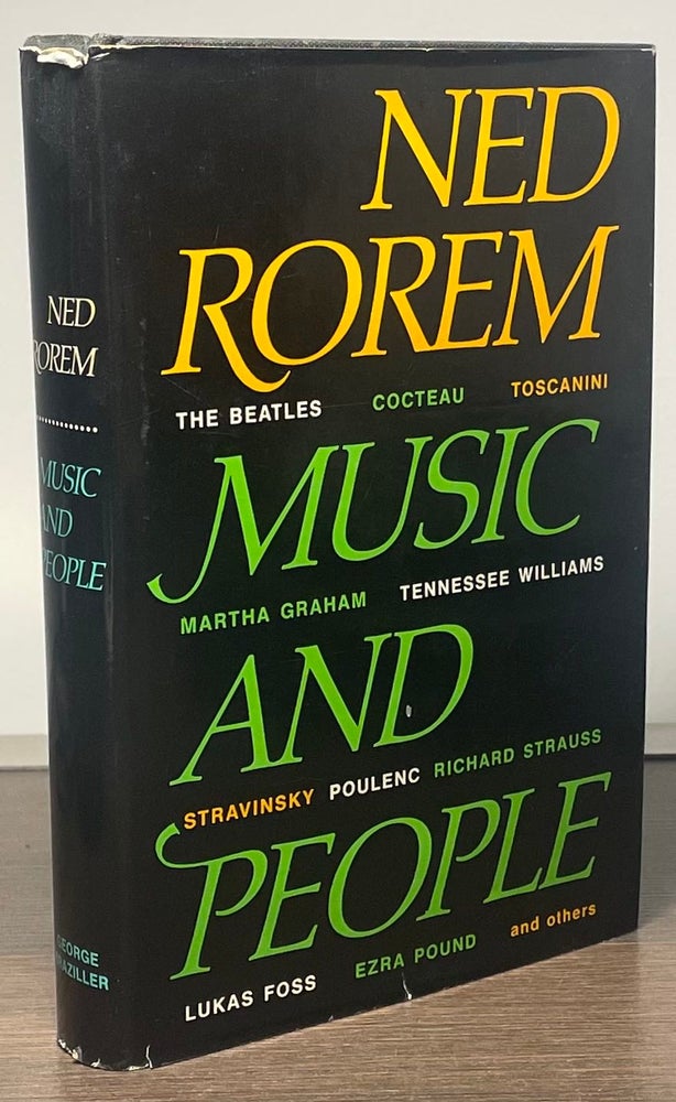 Item #84121 Music and People. Ned Rorem.
