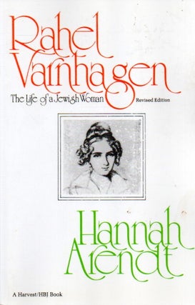 Item #84477 Rahel Varnhagen_ The Life of a Jewish Woman. Hannah Arendt, trans