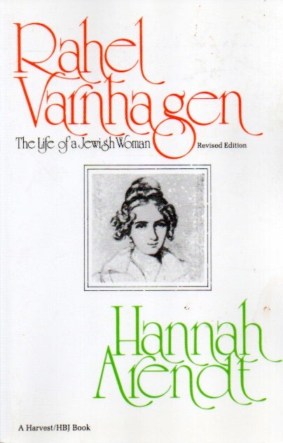 Item #84477 Rahel Varnhagen_ The Life of a Jewish Woman. Hannah Arendt, trans.
