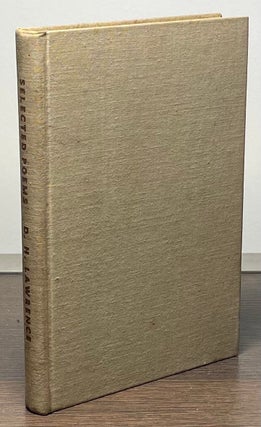 Item #84585 Selected Poems. D. H. Lawrence, Kenneth Rexroth, intro
