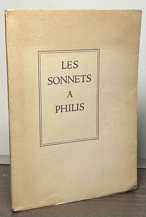 Item #84844 Les Sonnets a Philis. Vincent Muselli