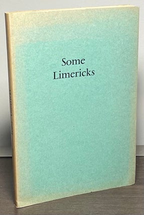 Item #85294 Some Limericks __ Collected for the use of Students, & ensplendour`d with...