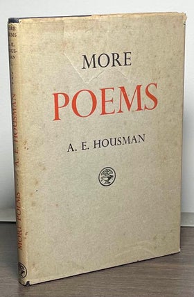 Item #85481 More Poems. A. E. Housman