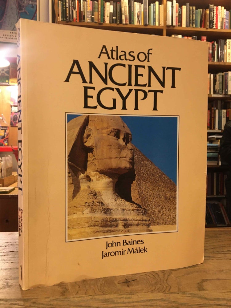 Item #85952 Atlas of Ancient Egypt. John Baines, Jaromir Malek.