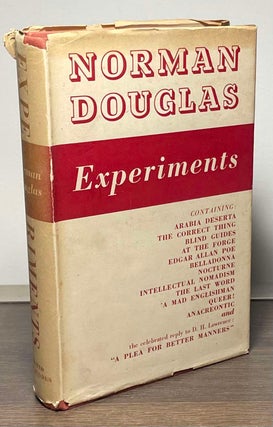 Item #86120 Experiments. Norman Douglas
