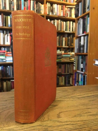 Item #86583 Majority_ 1931-1952_ An Anthology of 21 Years of Publishing. Hamish Hamilton, text