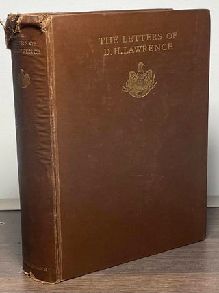 Item #86803 The Letters of D.H. Lawrence. D. H Lawrence