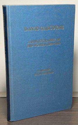Item #86812 David Gascoyne _ A Bibliography of His Works (1929-1985). Colin T. Benford, comp