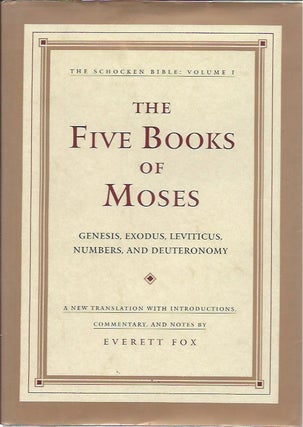 Item #87231 The Five Books of Moses: Genesis, Exodus, Leviticus, Numbers, and Deuteronomy (The...