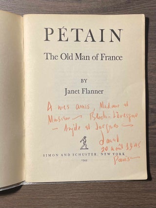 Petain _ The Old Man of France