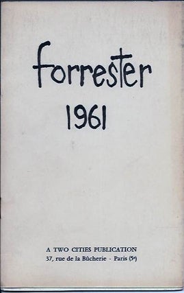 Item #88756 forrester 1961. John Forrester