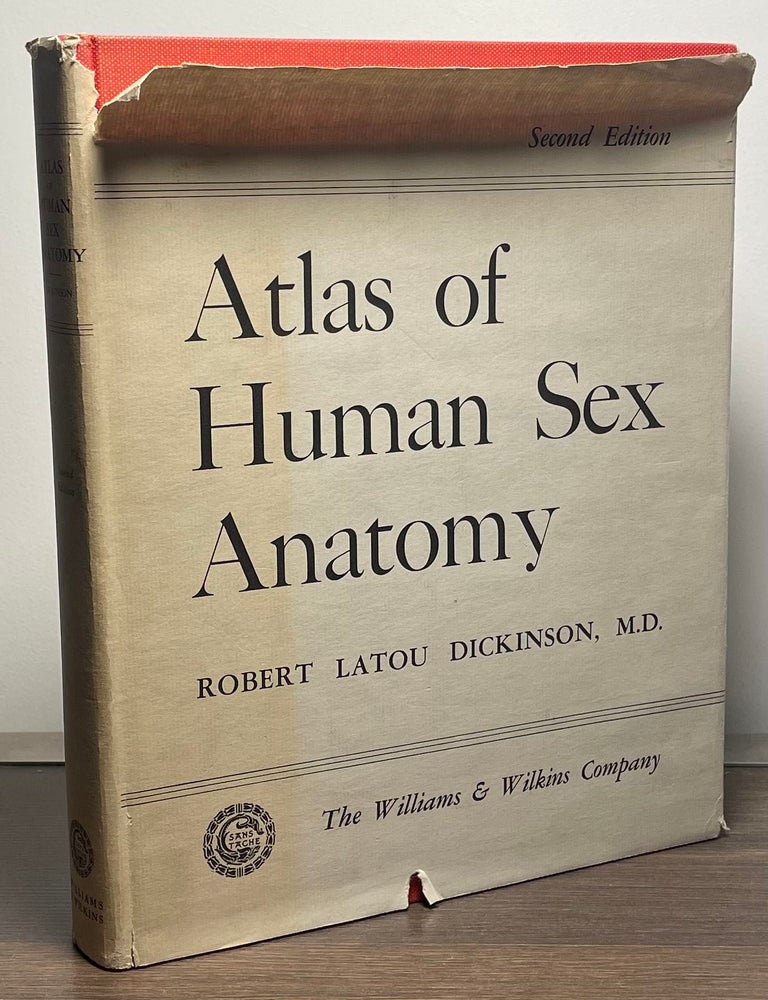 Atlas Of Human Sex Anatomy Robert Latou Dickinson Clothdust Jacket Quarto 1493