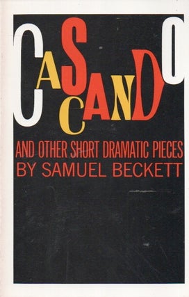 Item #89492 Casando_ And Other Short Dramatic Pieces. Samuel Beckett