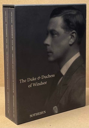 Item #89554 The Duke & Duchess of WIndsor_2 volumes. Sotheby's